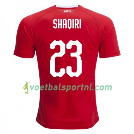 Zwitserland Shaqiri 23 Thuis Shirt WK voetbal 2018